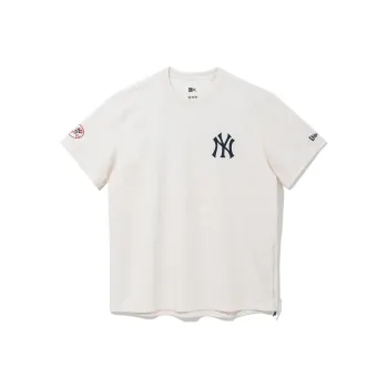 New Era T Shirts Men Oat