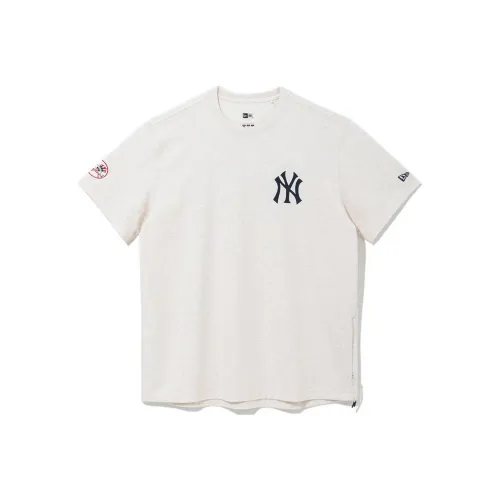 New Era T Shirts Men Oat