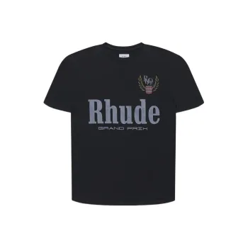 RHUDE T-Shirts Men Black