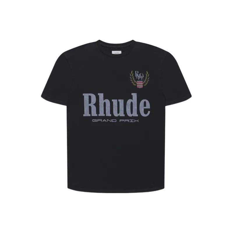 RHUDE T-Shirts Men Black-0