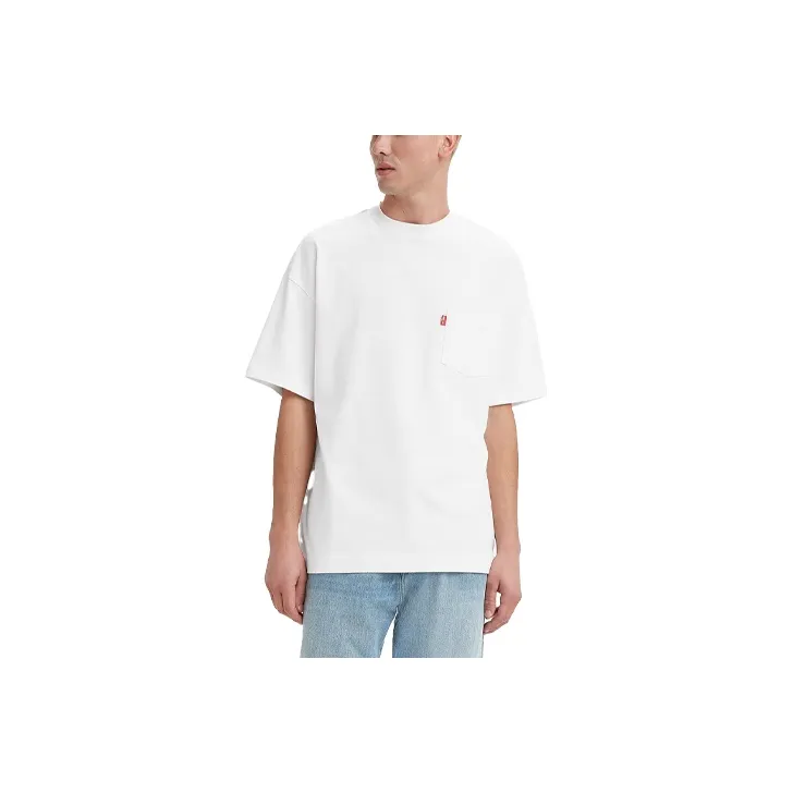 Beams X Levis T Shirts Men White-0