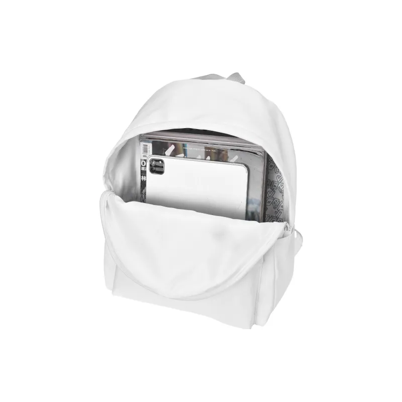 DRACONITE Polyester Backpack Laptop Bags Regular Unisex White-3