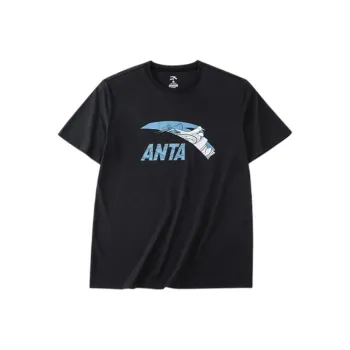 ANTA T Shirts Unisex Black