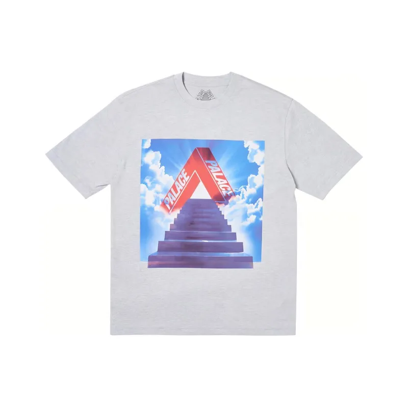 PALACE T Shirts Unisex Gray-0