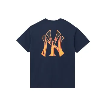 New Era T Shirt Unisex Navy Blue