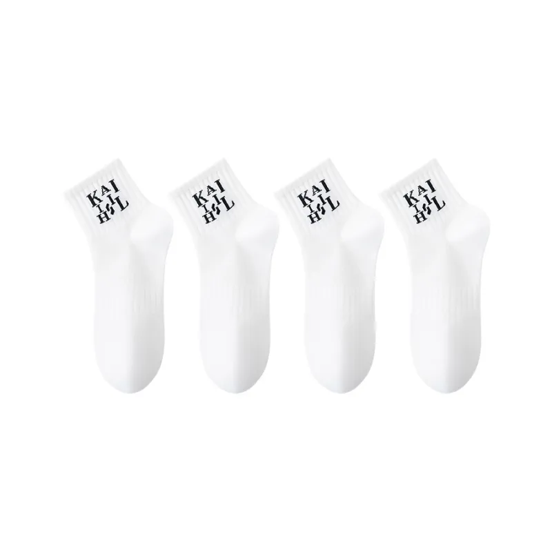 MIIOW Mid Calf Socks Men's 4 Pack-20