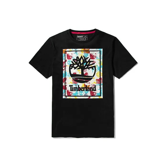 Timberland T-Shirts Men Black-0