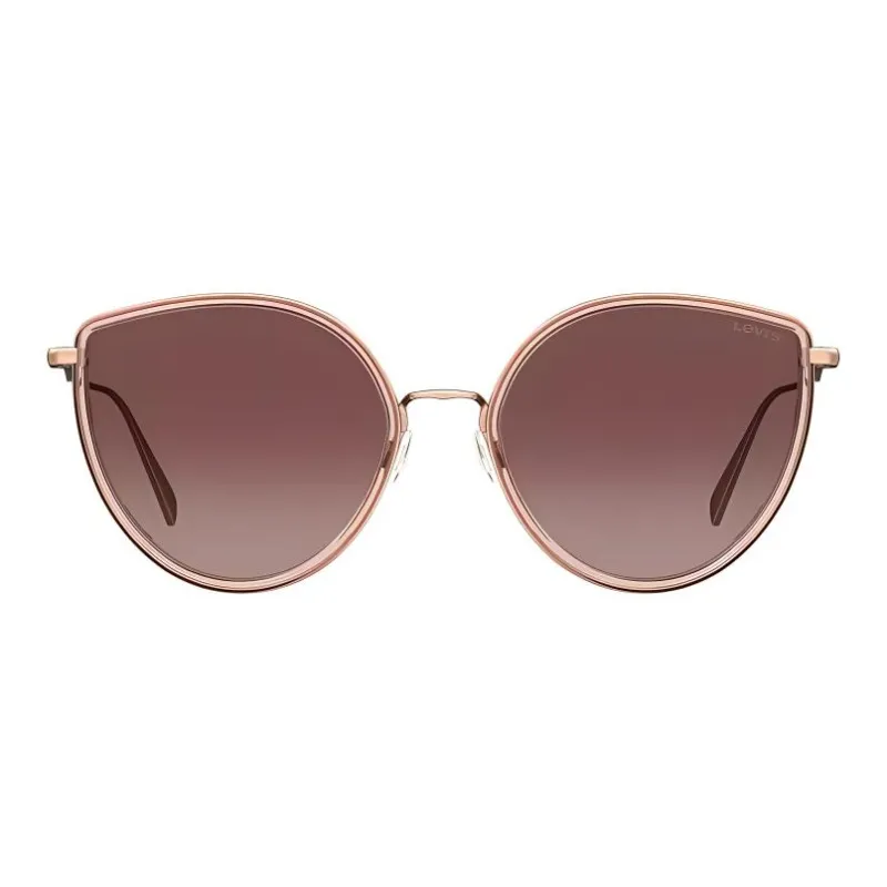 Levi's Metal Cat Eye Sunglasses Women's Pink-1