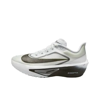 Nike Zoom Fly 6 Anti Slip Wear Resistant Low Top Casual Running Shoes Women's White Gray