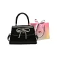 Black without Charm-Shopping Bag