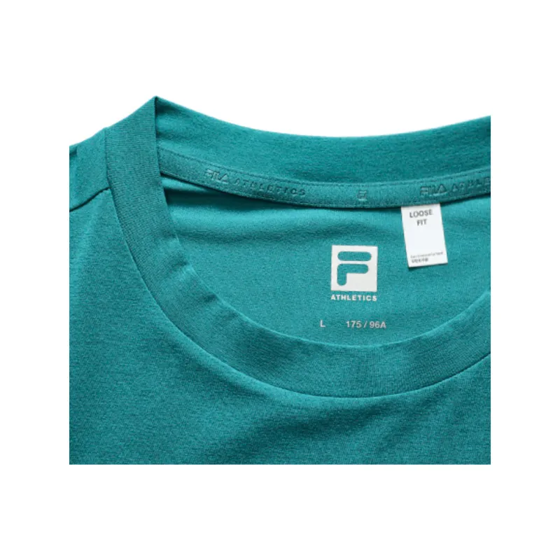 FILA Athletics T Shirt Men's Teal-3