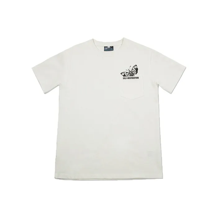 M26D SS21 Straight T-Shirt Unisex White-0