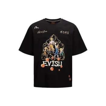 EVISU x Dragon Ball Z Evisu X Dragon Ball Z T Shirt Unisex Black
