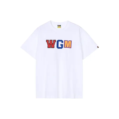 A BATHING APE Wgm Shark Tee