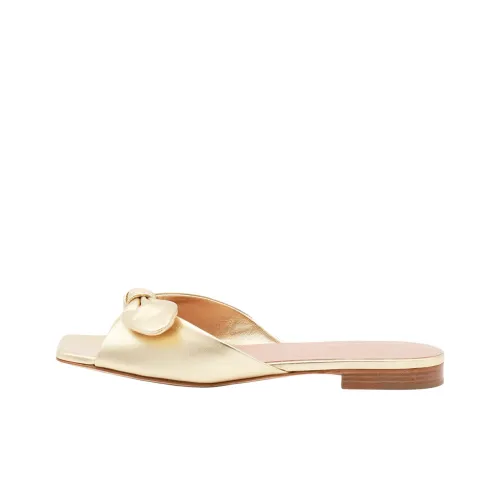 Malone Souliers Slide Slippers Women's Gold