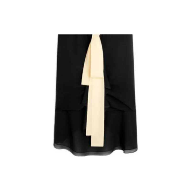CELINE Bow Detailed Sleeveless Dress-4