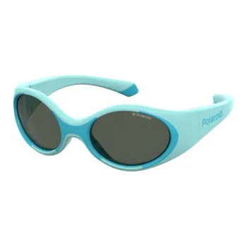 Polaroid Polycarbonate Oval Sunglasses Kids' Blue