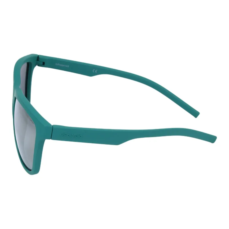 Polaroid Plastic Irregular Shape Sunglasses Unisex Green-1