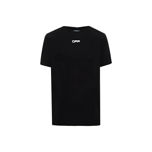 OFF WHITE Slim Fit Airport Tape T Shirt