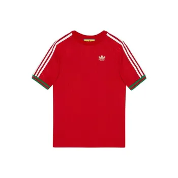 GUCCI X Adidas Jersey T shirt Red
