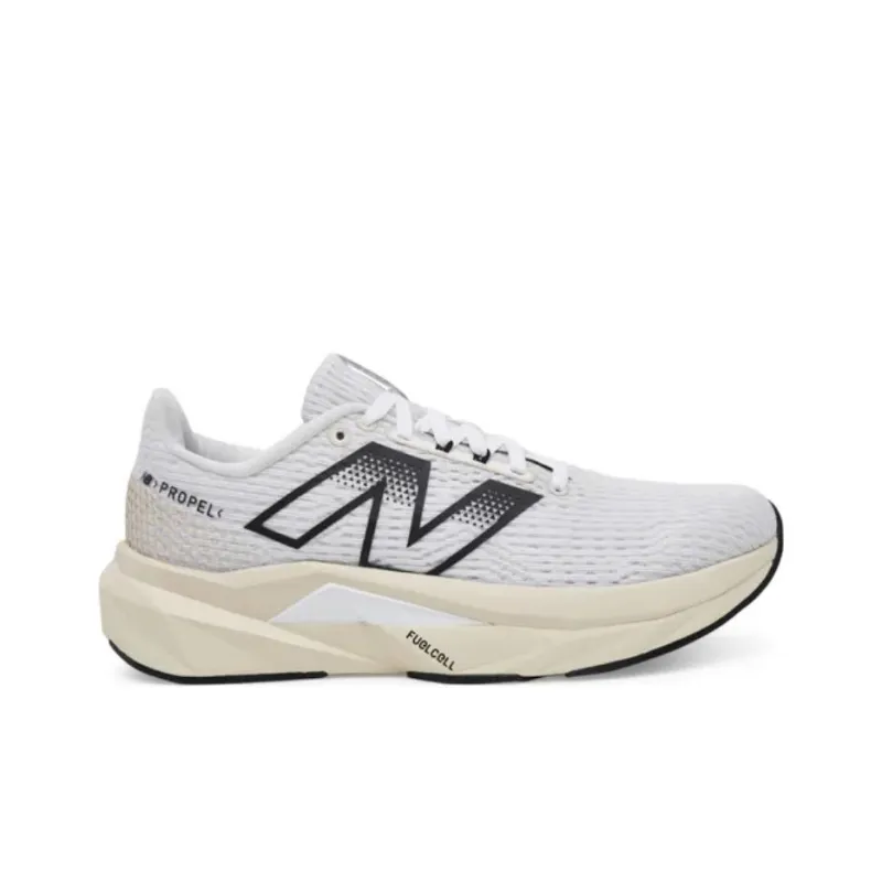 New Balance FuelCell Propel V5 Anti Slip Wear Resistant Low Top Running Shoes Women's White-1