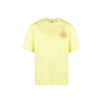 GCDS Surfing Weirdo Printed Crewneck T-Shirt