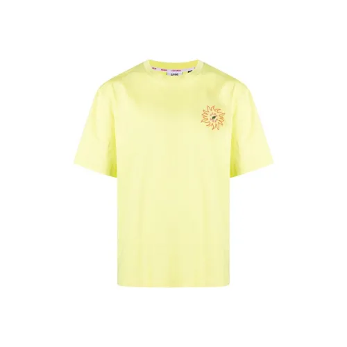 GCDS Surfing Weirdo Printed Crewneck T-Shirt