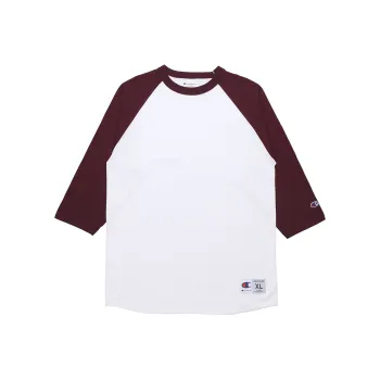 Champion T Shirt US Version Unisex White Red Multicolor