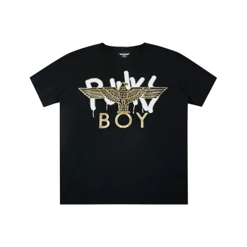 Boy London Straight T Shirt Unisex Black