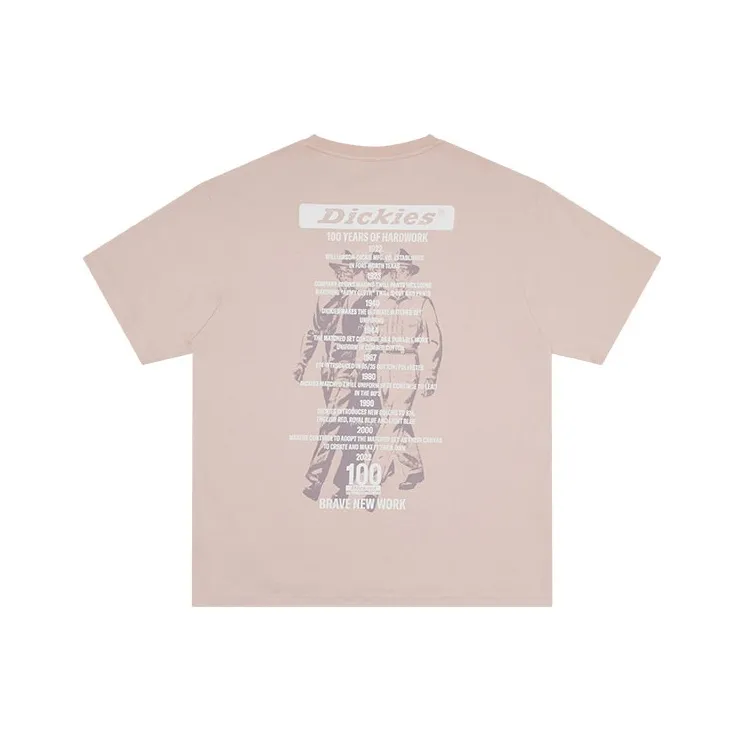 Dickies T Shirts Unisex Dirty Pink-0