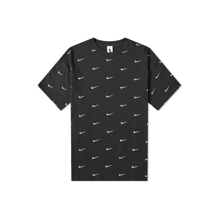Nike All Over Swoosh Logo T Shirt-0