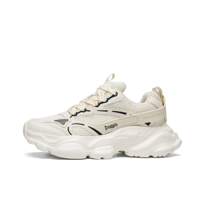 Budding Bear Anti Slip Wear Resistant Breathable Lightweight Height Increasing Low Top Chunky Sneakers Men's Box-28