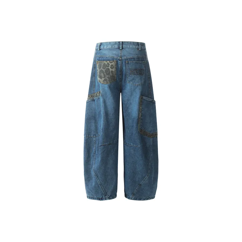 YINLEI Jeans Unisex-3