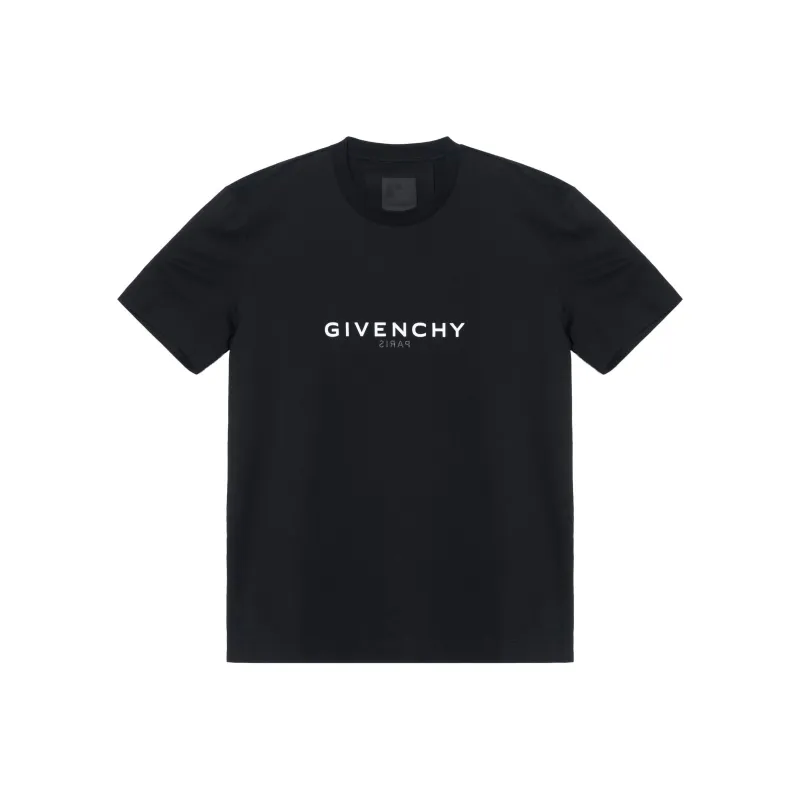 Givenchy Logo Printed Crewneck T Shirt-0
