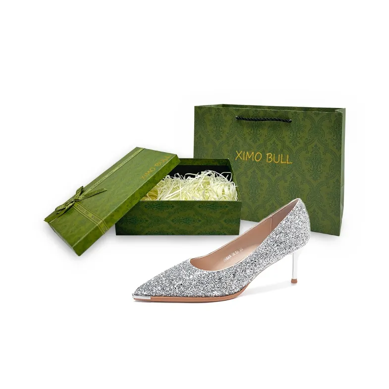 XIMO BULL High Heels Women's Gold-42