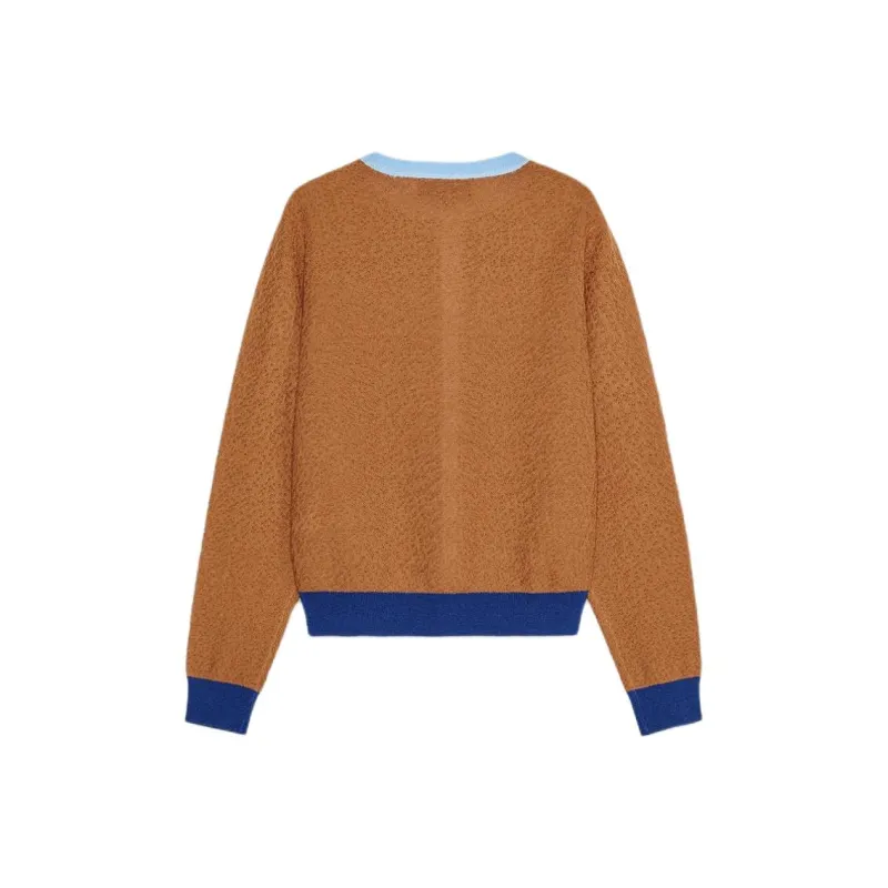 ZARA Knitwear Women's Brown/Blue-1