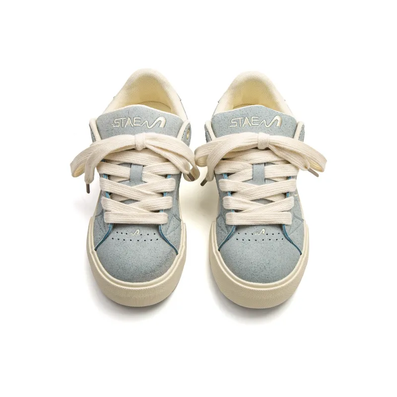 Far Waves Anti Slip And Wear Resistant Coverage Low Top Skateboard Shoes Women's-2