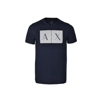 ARMANI EXCHANGE T Shirts Men Navy Blue
