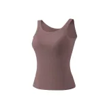 Warm Coffee[Ribbed Versatile, No Bra Needed]