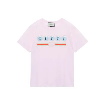 GUCCI T Shirts Unisex Pink