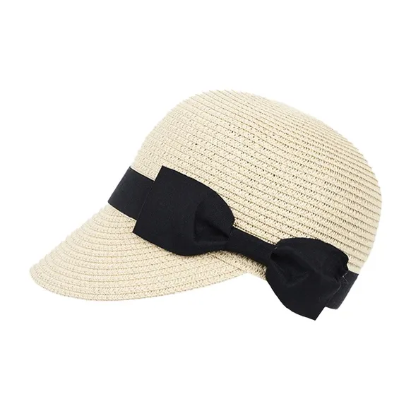 MUSTKOO Straw Woven Baseball Caps Women's-0