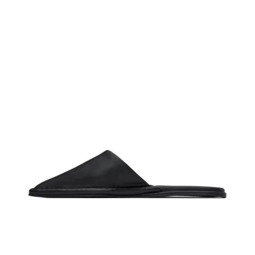 ST. AGNI Wrap toe Slippers Women's Black