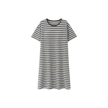 Gongdie Nightgown Women's Black
