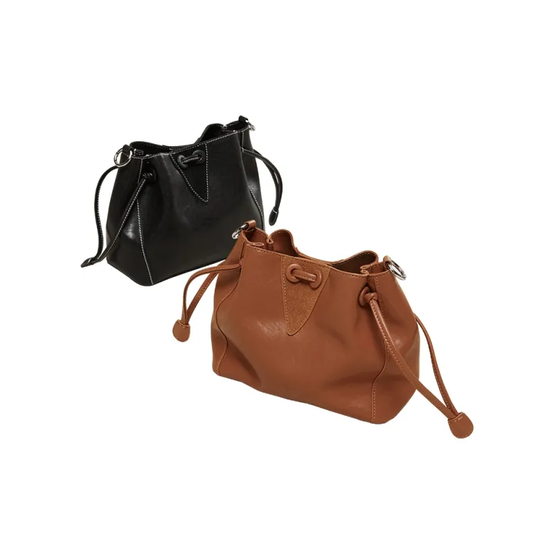 JONBAG Split Cow Leather Shoulder Bag Regular Women's Multicolor-3