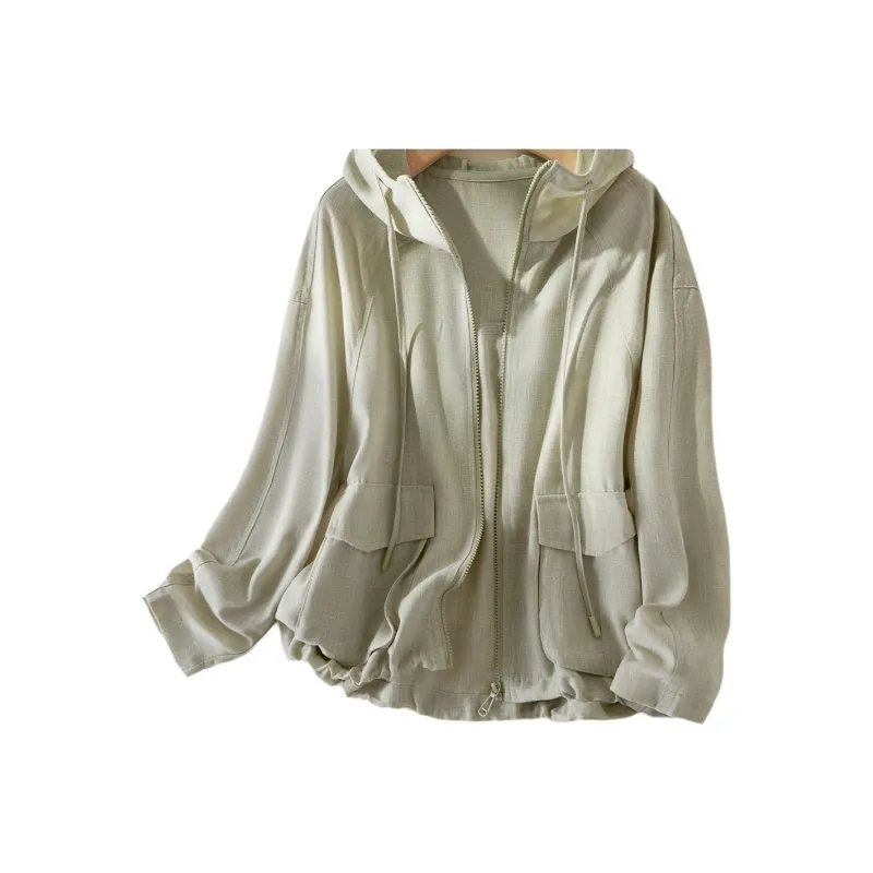 IHIMI Jackets & Coats Women's Forest Green-2
