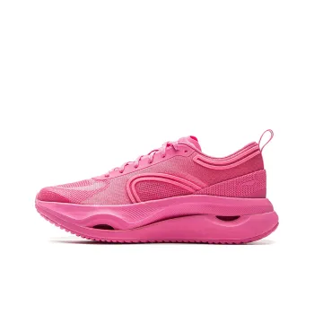 LiNing Cushioning Lightweight Low Top Training Running Shoes Women's Pink