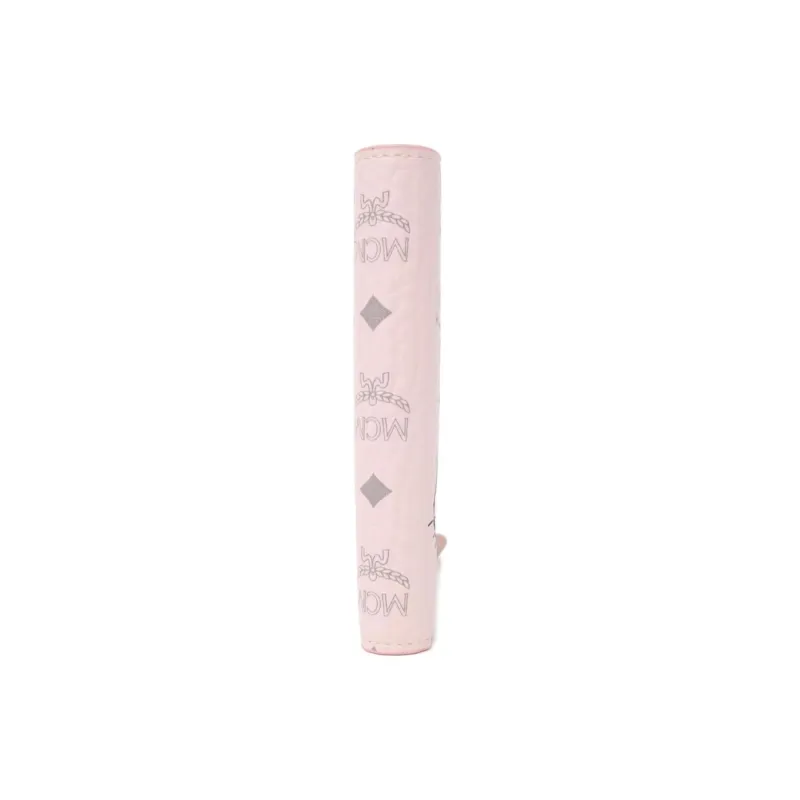 MCM Hello Kitty Collaboration Visetos Design Card Holder Mini Women's Pink-1