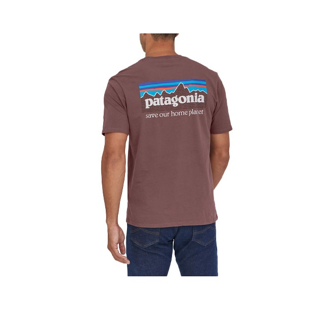 Patagonia Organic T-Shirts Men Black/INBK XL - POIZON