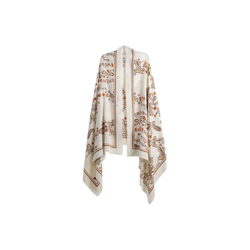 VANESSA HOGAN Wool Silk Scarves Women's-6