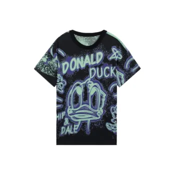 LiNing x Disney T Shirt Unisex Black